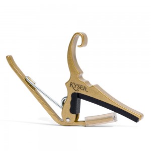 Kyser KG6G Quick-Change Guitar Capo - Gold